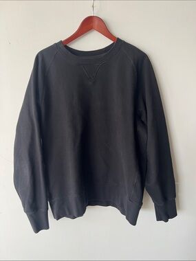 Men's American Giant Black Crewneck Sweatshirt size XL